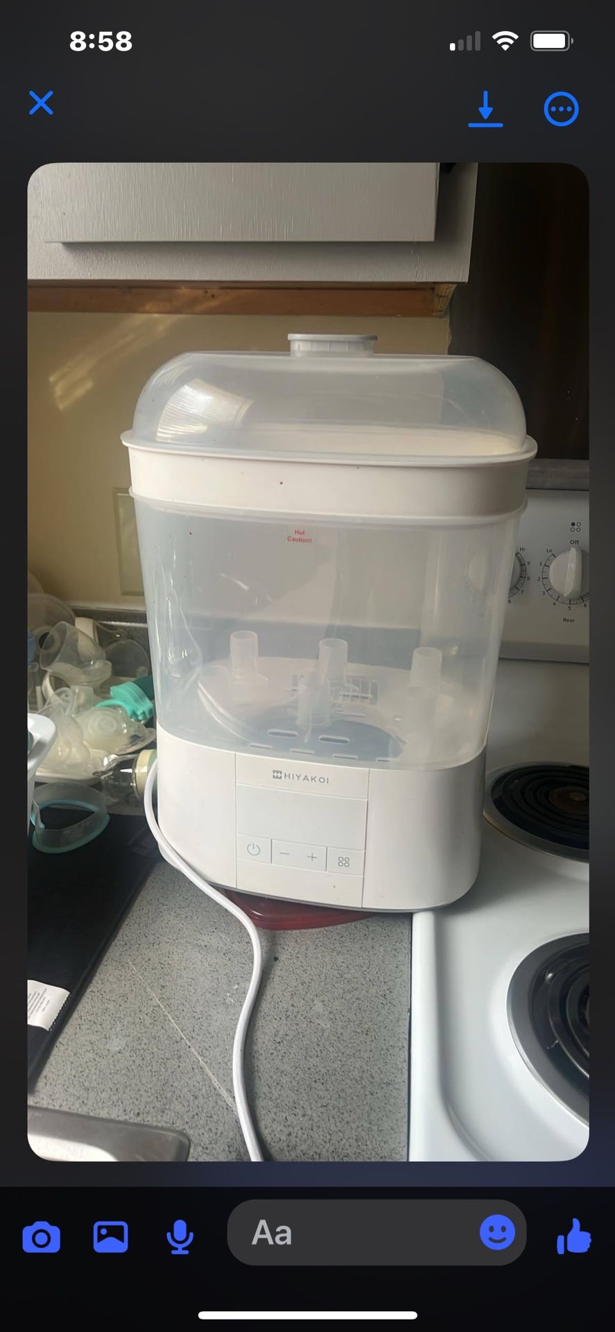 Baby Bottle Sterilizer