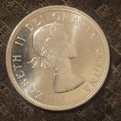 1964 Canadian Dollar Proof  Dot Veriety 