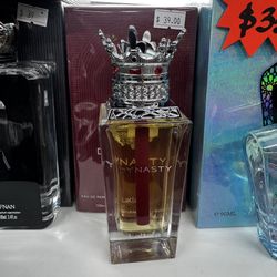 Lattafa Dynasty – Fresh, Spicy, Woody, Aromatic – Eau de Parfum Spray Long-Lasting Fragrance for Unisex, 3.4 Ounce / 100 ml Perfumes Para Hombres Rega