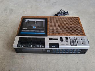 Cassette Alarm Radio