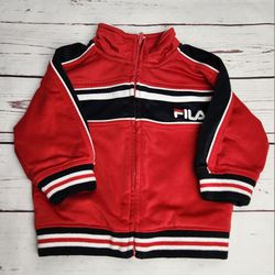 Fila toddler zip up track jacket size 12 months. 