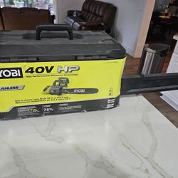 Ryobi 18" 40V Brushless Cordless Chainsaw Kit w/ Battery