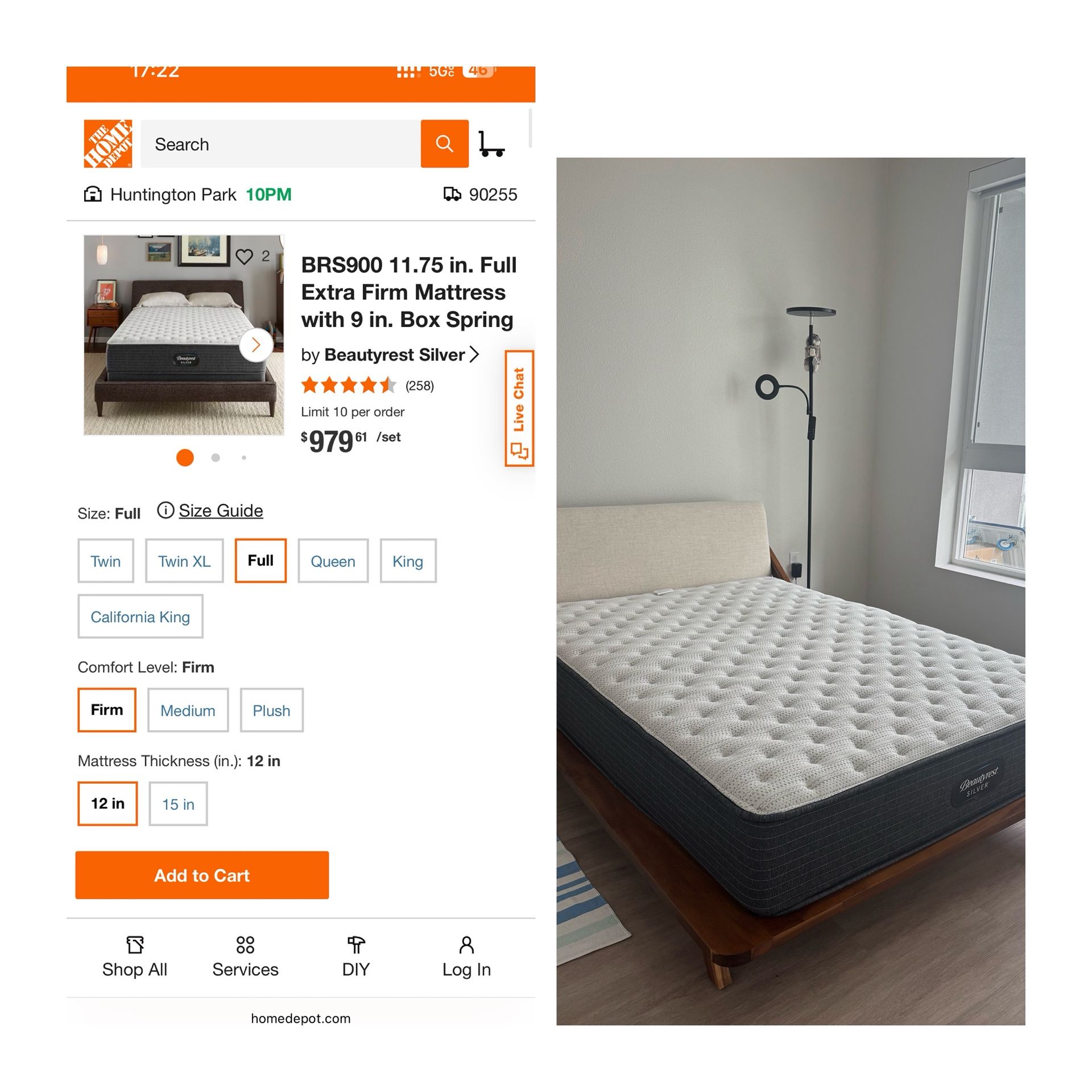 Beatyrest Full Size Mattress
