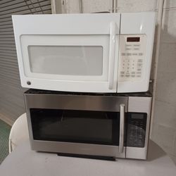 Stainless Steel Or White Microwave For Sale Great Price
