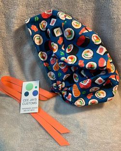 Ponytail Scrub Cap