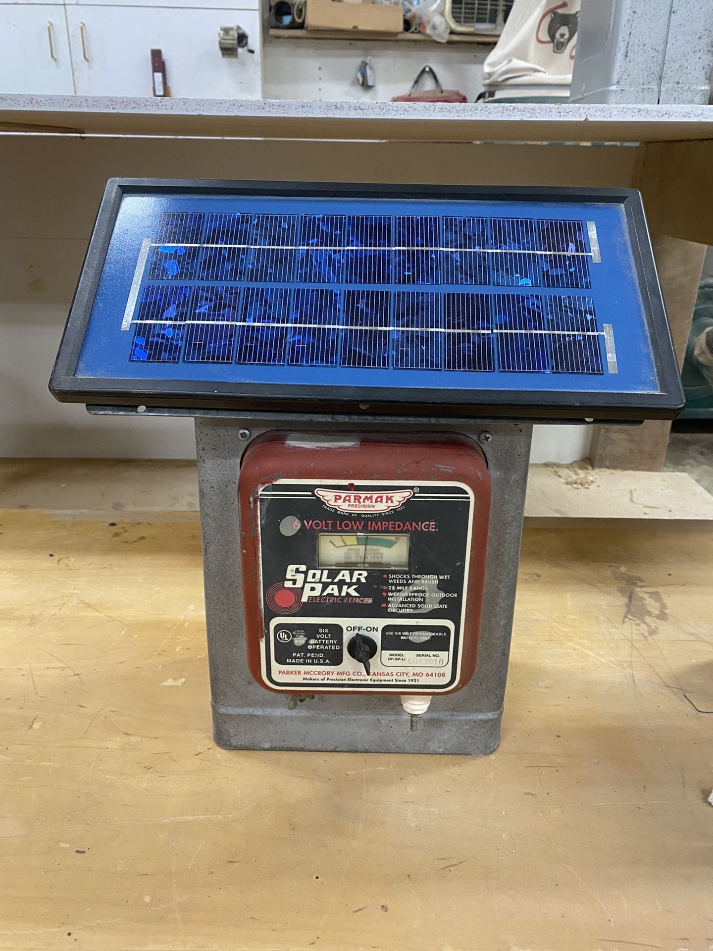 Solar Electric Fence Charger