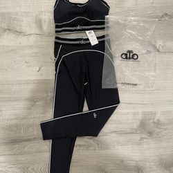 Black Alo Yoga Set - Brand New