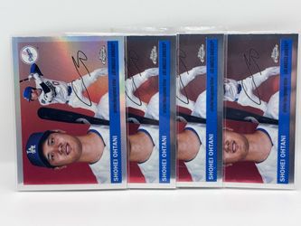 Los Angeles Dodgers Shohei Ohtani Card Lots