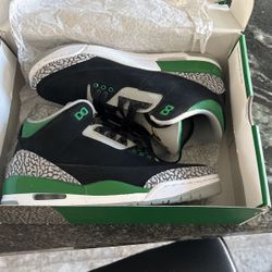 Jordan 3s Pine Green 