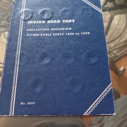 Indian Head Cent Book Including Flying Eagle 1(contact info removed)