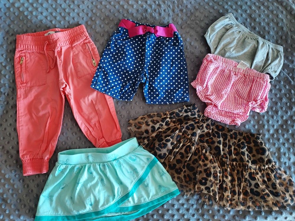 Cute Shorts, Pants and Skirts for 2 Years Old Girl