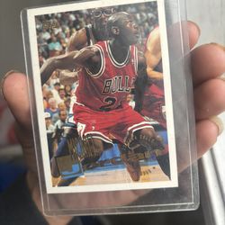 Micheal Jordan ‘96 Trading Card 