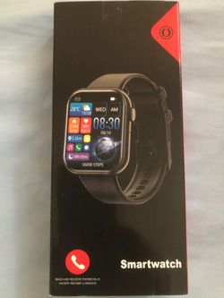 Smart watch works with android or Apple