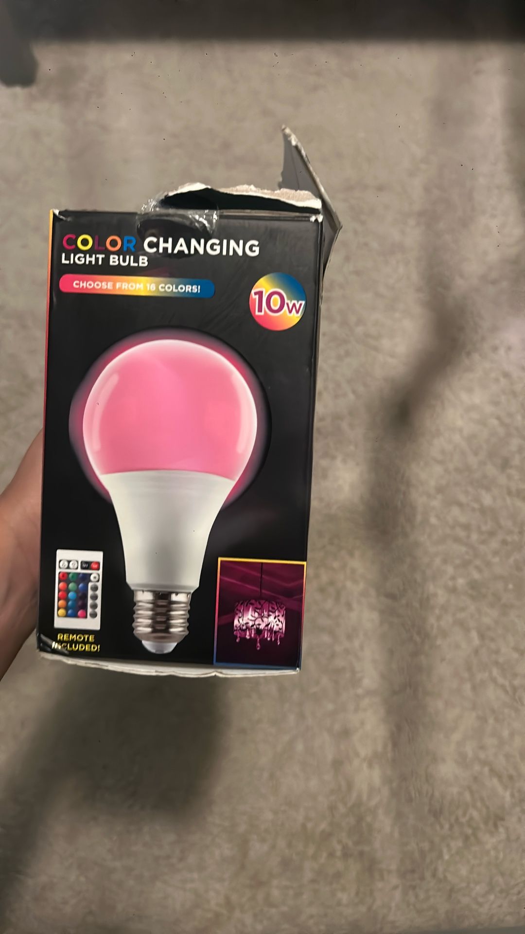 Color Changing Light Bulb