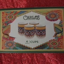 Carlos Santana Cups 4 New In Box