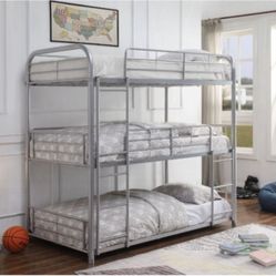 Triple twin bunkbed(mattress included:$915)