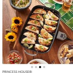 PLANCHA ELÉCTRICA DOBLE DE CERÁMICA ANTIADHERENTE PRINCESS HOUSE 🌹⚘️