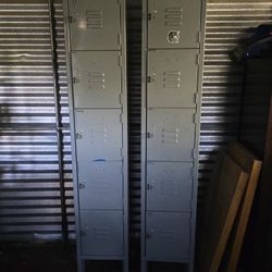 Two Single Lockers 