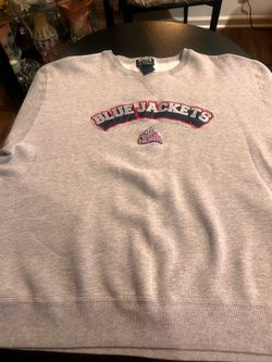Roots Athletics Blue Jackets cold. Hockey/gray/1x