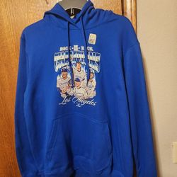 Dodgers Hoodie, Royal Blue, Medium