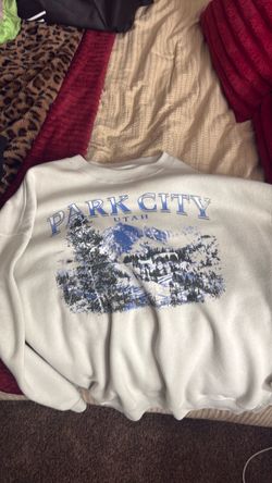 Large Park City Utah crewneck