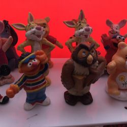 Vintage Winni The Pooh And Friends Lot 