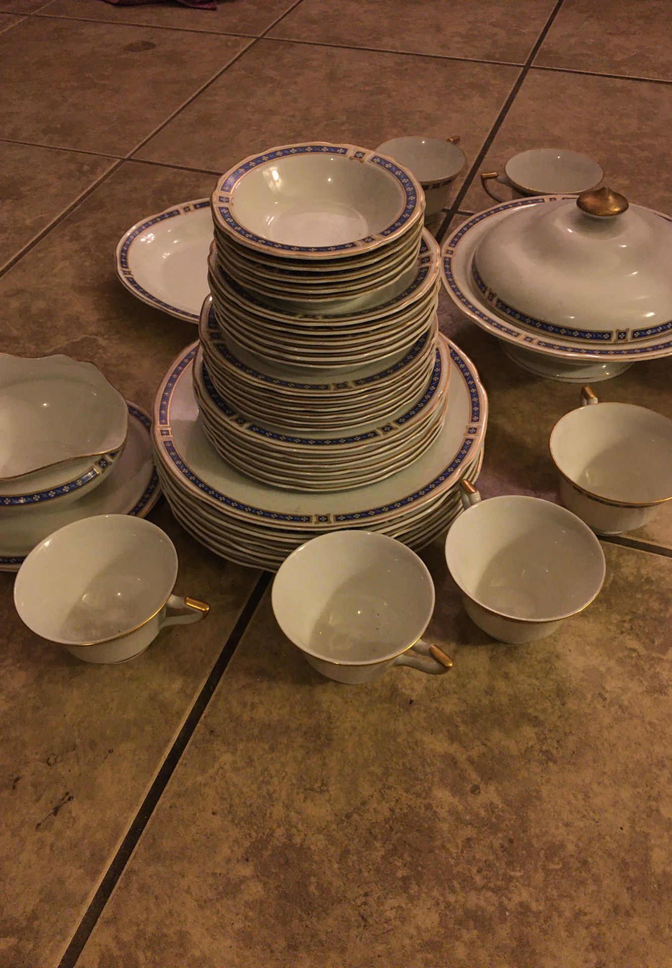 Antique Fine China Copyrighted 1923