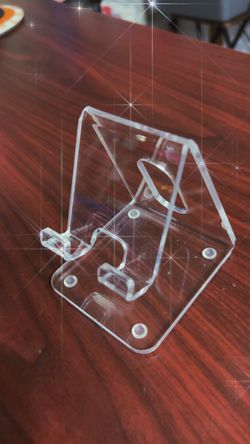 Acrylic phone holder