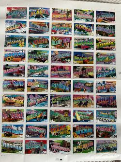 USPS Greetings From America Stamp Sheet (2002)