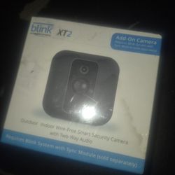 Blink XT2 Outdoor/Indoor Add-On Security Camera – Wireless, 1080p HD, Two-Way Audio, Motion Detectio