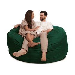 XL ADULT BEAN BAG CHAIR W COVER