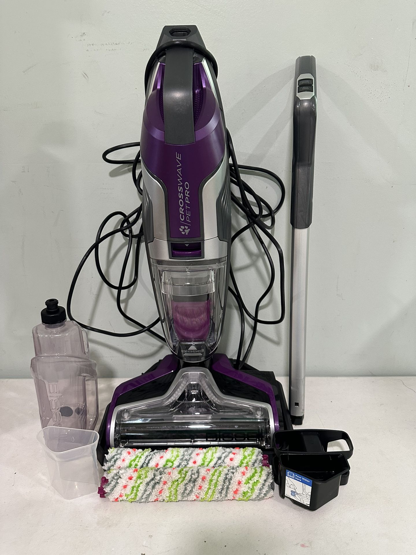 BISSELL Crosswave Pet Pro All in One Wet Dry Vacuum Cleaner and Mop