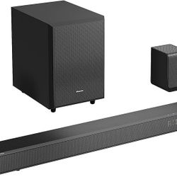 Hisense AX5125H 500W Dolby Atmos 5.1.2 Channel Soundbar with Wireless Subwoofer