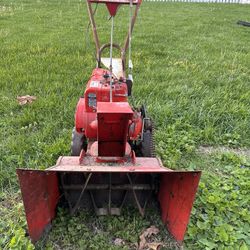 Vintage Briggs & Stratton Snow Blower With Self-Propel Drive And Electric Start
