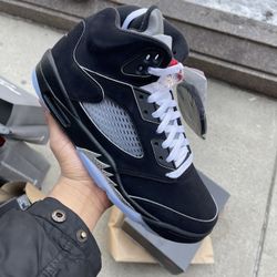 Jordan 5 Black Metallic Grad school 5,6,6.5,7