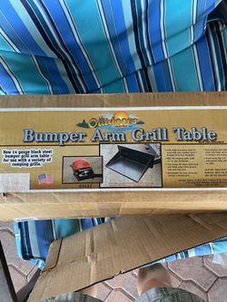 NEW Outdoor’s Unlimited Bumper Grill Arm Assembly and Table