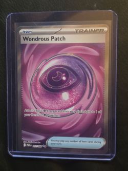Wonderous  patch Pokémon  card.