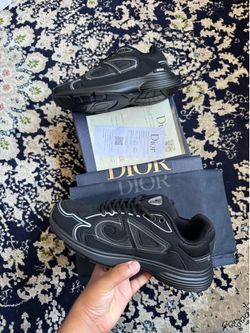 Dior B30 Black Sneakers – Men’s Size 9 – Receipt Included – Excellent Condition