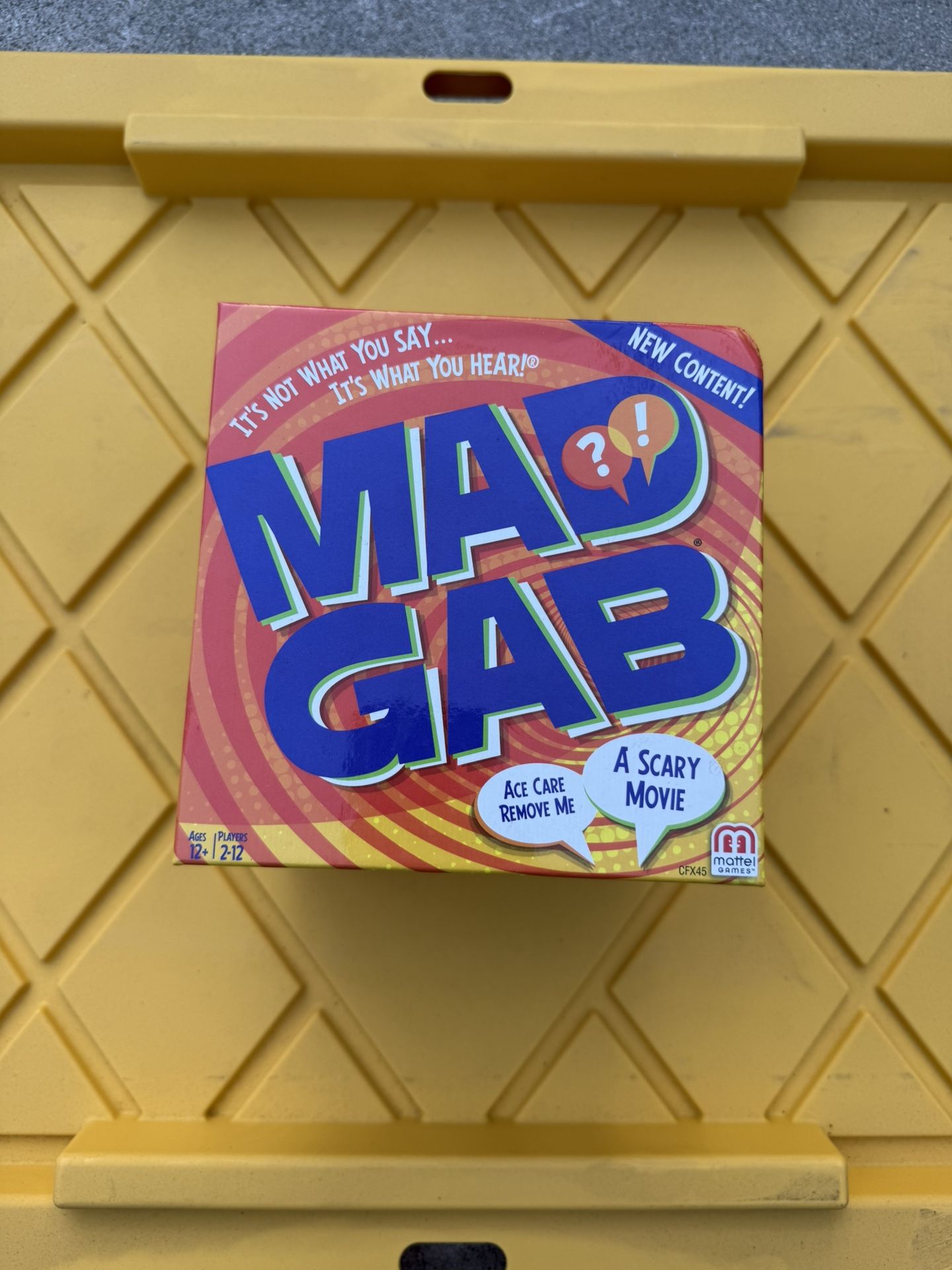MAD GAB GAME