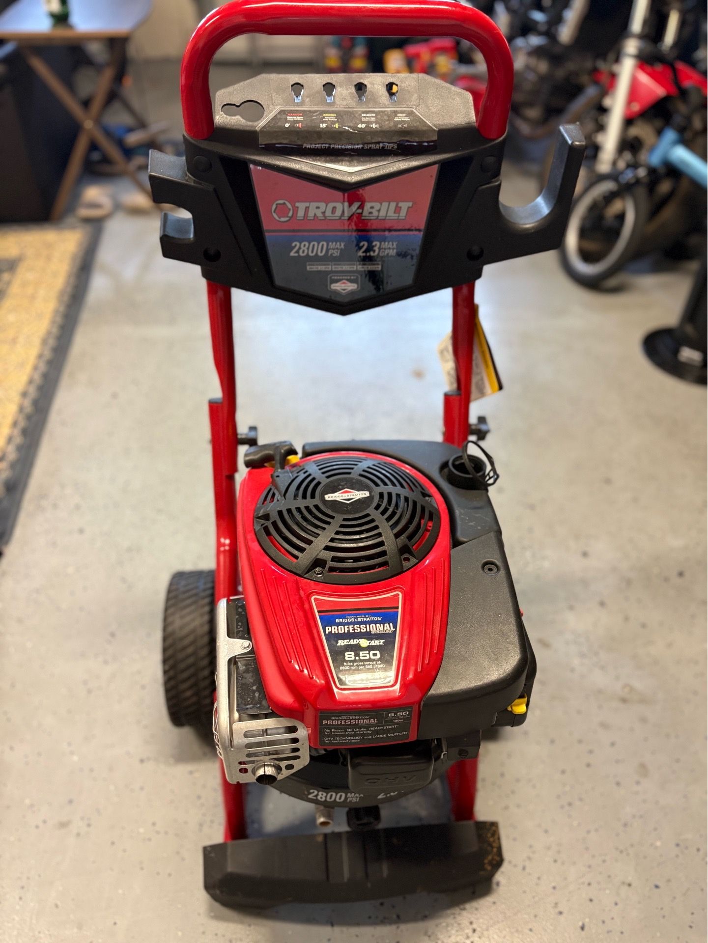 TROY BILT PRESSURE WASHER (AS IS) WHAT IS IN PICTURES. for Sale in ...