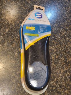 SofComfort Insoles All-Day Work Insole Mens size 7-13 one pair, new in package
