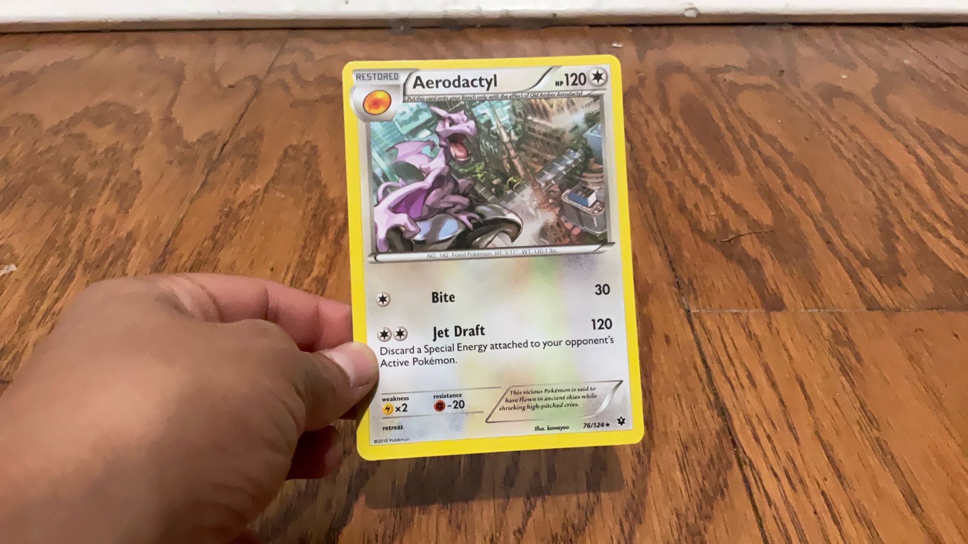 Aerodactyl Pokemon Card