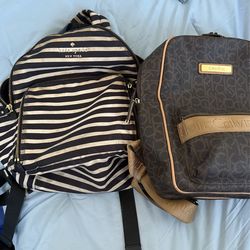 Kate Spade And Clavin Klein Backpack