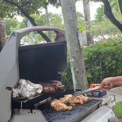 Weber Gas Grill  With Two Extra Ga 