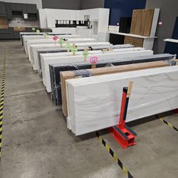 110" x 26" Quartz Slab Countertops In Stock! *No Fabrication Or Installation 