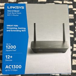 Linksys - MAX  Steam Dual Band WiFi Router 