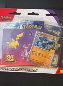 Pokemon 30th Tech Stickers