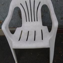 Outside Plastic Chair