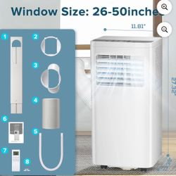 Brand New In Box With Remote And Windows Accessories 8k BTU