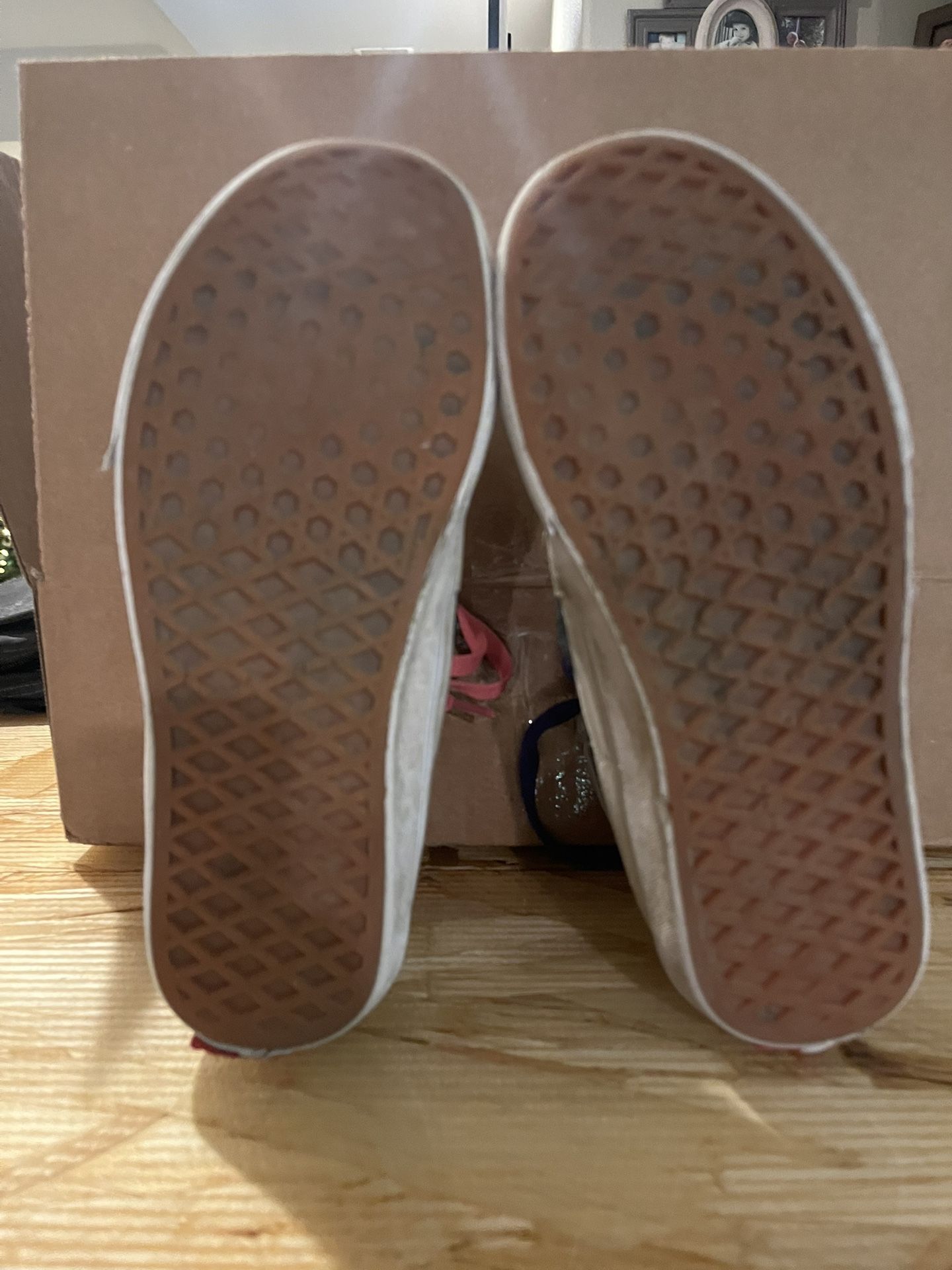 High Top Vans white mens 5.5